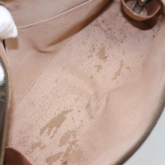 LOUIS VUITTON Monogram Trousse Demi Ronde Cosmetic Pouch M47520 LV Auth 101823 - Picture 11 of 16